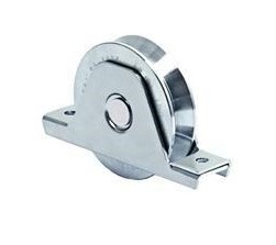 RUOTA 1CUS. SUPP. INT. GOLA V D.100 ZN